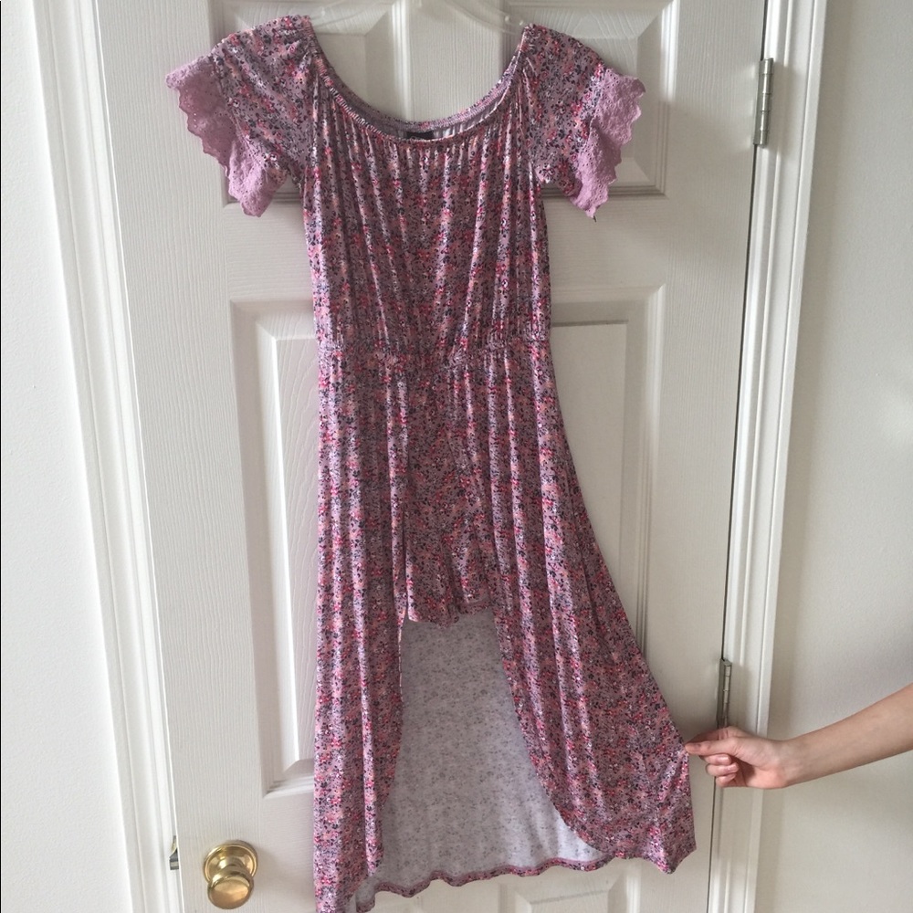 Walkthrough ruffle dress